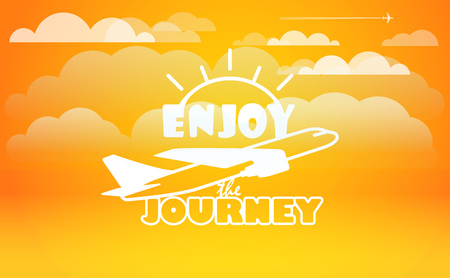 Enjoy the Journey Clip Art